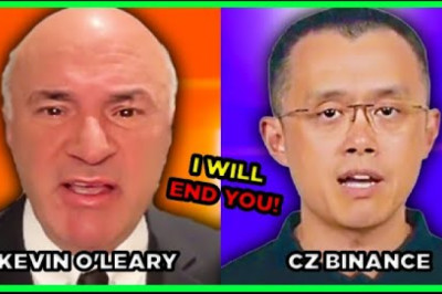 Kevin O'Leary CLAPS BACK against CZ Binance! 👏