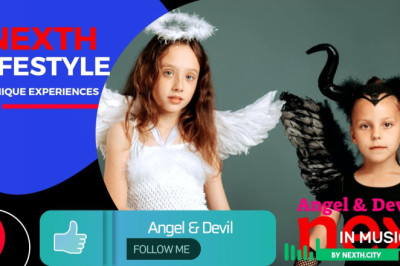 Angel and Devil | Merry Christmas | by NEXTH