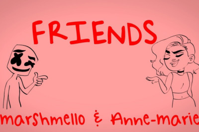Marshmello and Anne-Marie | FRIENDS | OFFICIAL FRIENDZONE ANTHEM