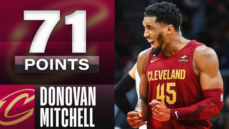 Donovan Mitchell Record-Breaking 70-PT DOUBLE-DOUBLE | January 2, 2023