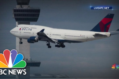 Terrifying near-miss between passenger planes at JFK Airport