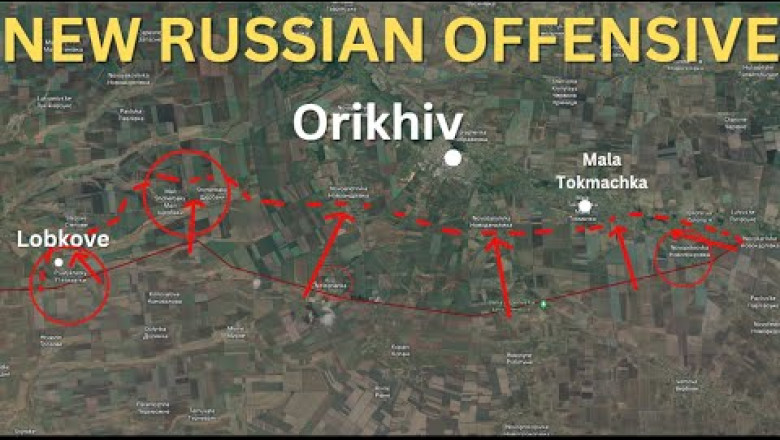 UKRAINE WAR MAP |  Early reports suggest New Russian Southern Offensive Yielding Immediate Results.