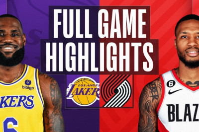 LAKERS at TRAIL BLAZERS | FULL GAME HIGHLIGHTS | January 22, 2023
