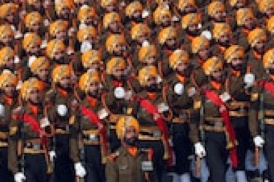 Turbans or helmets? Indian army purchase revives debate over Sikh headgear.