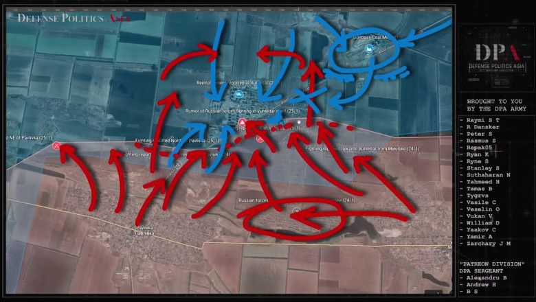 [ Battle for Vuhledar ] Russian forces attacking Vuhledar, from SE (Mykilske) &amp; South (Pavlivka)