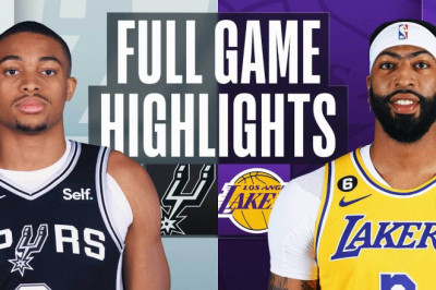 SPURS at LAKERS | FULL GAME HIGHLIGHTS | January 25, 2023