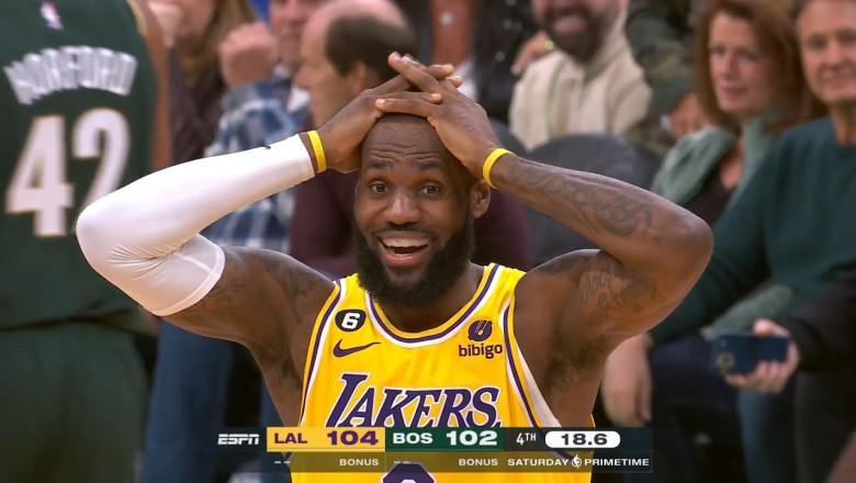 INSANE GAME! Los Angeles Lakers vs Boston Celtics Final Minutes ! 2022-23 NBA Season