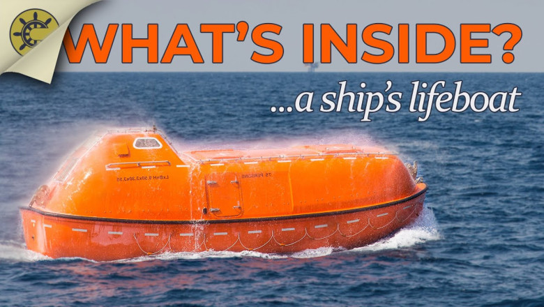What's Inside A Ships Lifeboat?