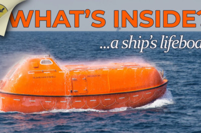 What's Inside A Ships Lifeboat?