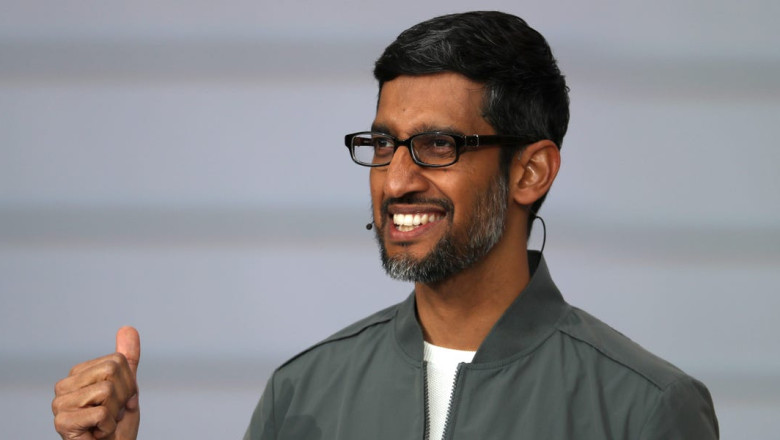 Google CEO Sundar Pichai says users will be able to interact directly with AI features in its search engine 'very soon'
