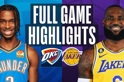 THUNDER at LAKERS | FULL GAME HIGHLIGHTS | February 7, 2023