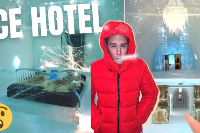 I Stay In A ICE Hotel!
