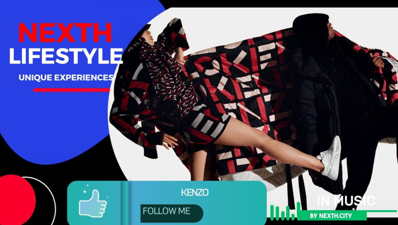 Kenzo | Japan and European style, bold use of color pattern, vibrant and eclectic design of nature
