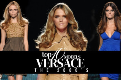 TOP 10 VERSACE MODELS | 2000's