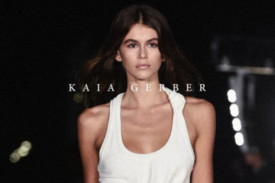 Current Top Models |  Kaia Gerber | Runway collection