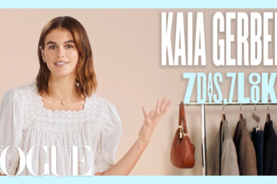 Every Outfit Kaia Gerber Wears in a Week | 7 Days, 7 Looks | Vogue