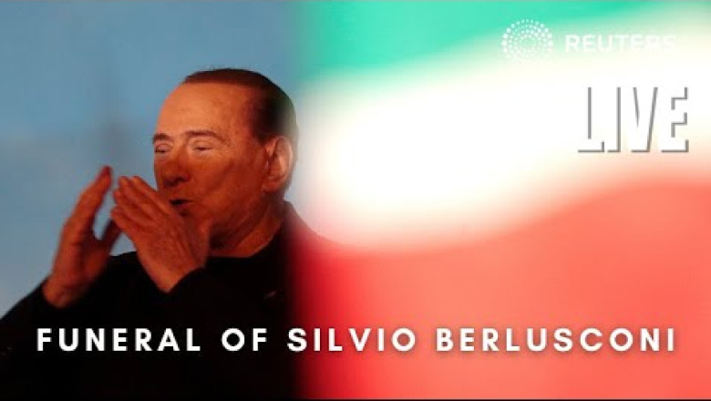 LIVE: Funeral of former Italian Prime Minister Silvio Berlusconi