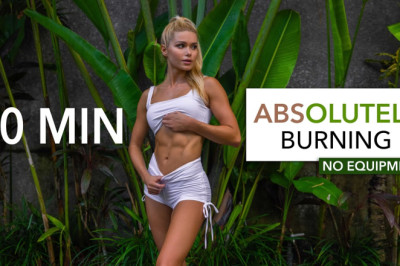 10 MIN ABS(OLUTELY) BURNING - very intense sixpack workout I for obliques, lower and upper abs