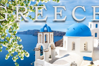 Mediterranean Music with Beautiful Scenery of Greece