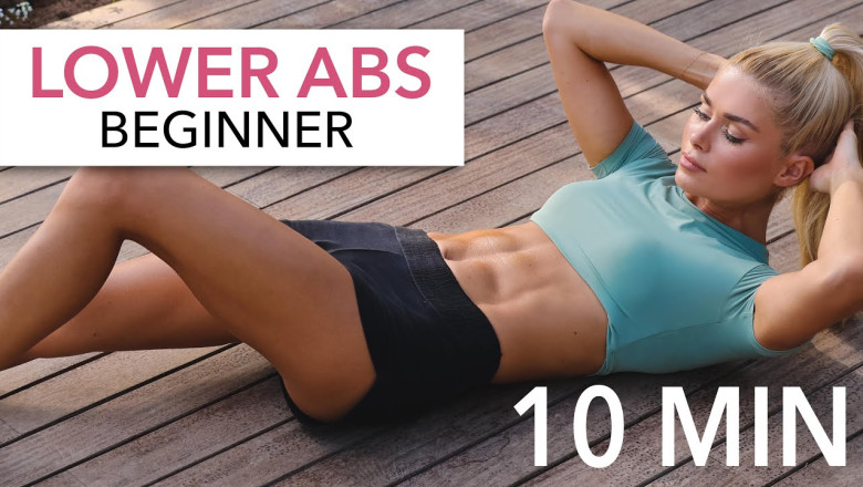 Min Lower Ab Workout Beginner With Medium Options I Pamela Reif