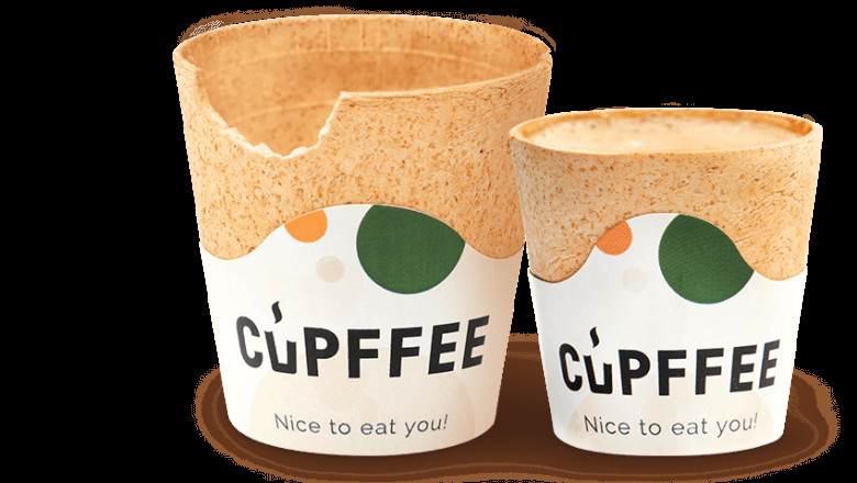 Cupffee: La tazza commestibile che rivoluziona il modo di bere caffè in modo sostenibile