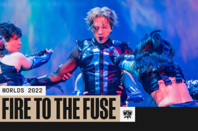 Jackson Wang - Fire to the Fuse | Worlds 2022 Finals Opening Ceremony Presented by Mastercard