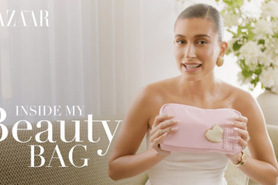 Hailey Bieber: Inside my beauty bag | Bazaar UK