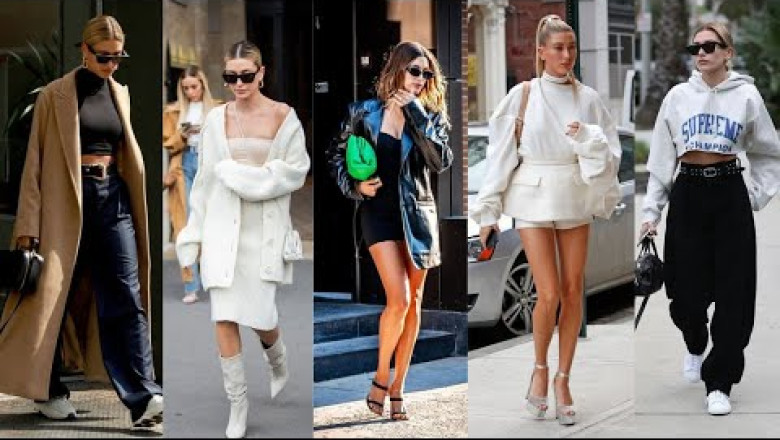 Hailey Bieber Street Style Outfits