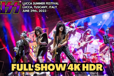 KISS live LUCCA SUMMER FESTIVAL - LUCCA, TUSCANY (ITALY) 29/06/2023 - FULL CONCERT [4K HDR] #kiss