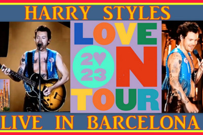 HARRY STYLES - LOVE ON TOUR 2023 - LIVE IN BARCELONA -SPAIN (HIGH QUALITY)