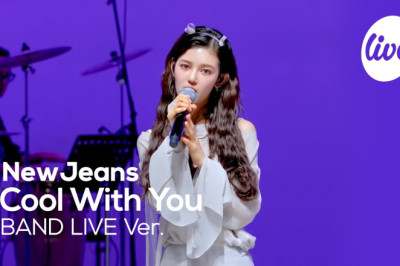 [4K] NewJeans (뉴진스) “Cool With You” Band LIVE Concert │믿고 보는 뉴진스의 밴드라이브🐰 [it’s KPOP LIVE 잇츠라이브]
