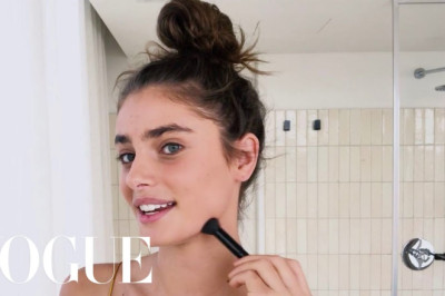 Taylor Hill's 10-Minute Guide to Her Fall Look | Beauty Secrets | Vogue