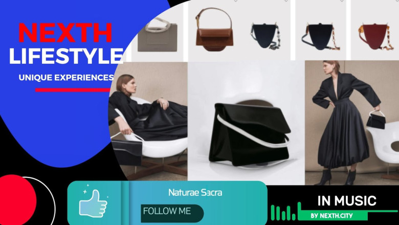 [4K] Naturae Sacra: Where Contemporary Design Meets Timeless Elegance in Luxury Handbags.