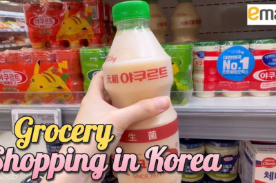 Shopping in Korea | Cost of groceries in Seoul | Korean Supermarket Food | Emart
