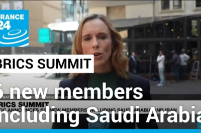 BRICS summit: Bloc announces 6 new members including Saudi Arabia and Iran • FRANCE 24 English