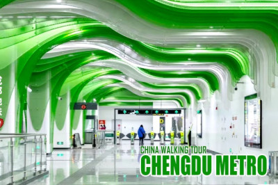 Chengdu Metro, the Craziest Metro System Design in China | Chengdu Airport