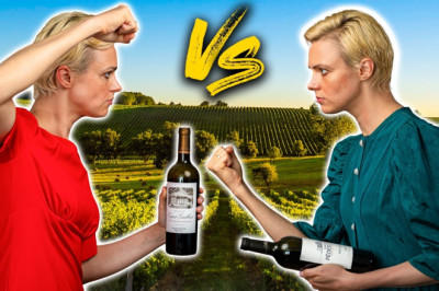 BORDEAUX Wines: LEFT Bank vs RIGHT Bank (Comparing and Tasting)