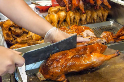 Yummy! Taiwan Meat Restaurant (Braised chicken, BBQ Pork, Roast duck,Crispy pork belly)油雞腿,叉燒,烤鴨,五花肉
