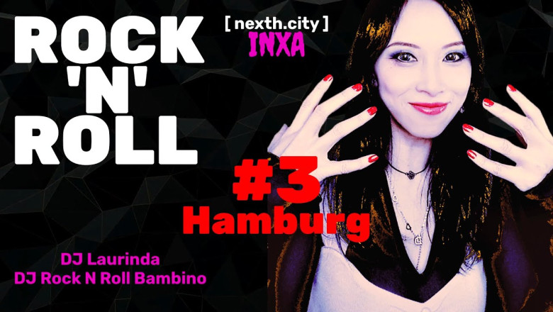 Rock 'n' Roll#3 extravaganza in Hamburg! DJs Laurinda, Rock N Roll Bambino. #NexthCityiRadio2023 πΈπ€