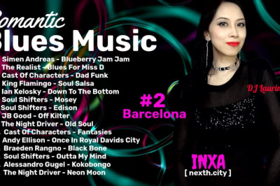Nexth Blues Magic in Barcelona! DJ Laurinda leads a soulful night. 21:00,  Date Night, Elegant Dress