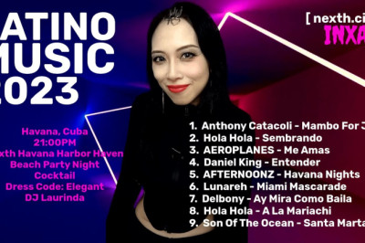 Nexth City INXA Cube: Redefine Latin Music in Havana, Cuba. Stunning beachfront, DJ Laurinda's beats