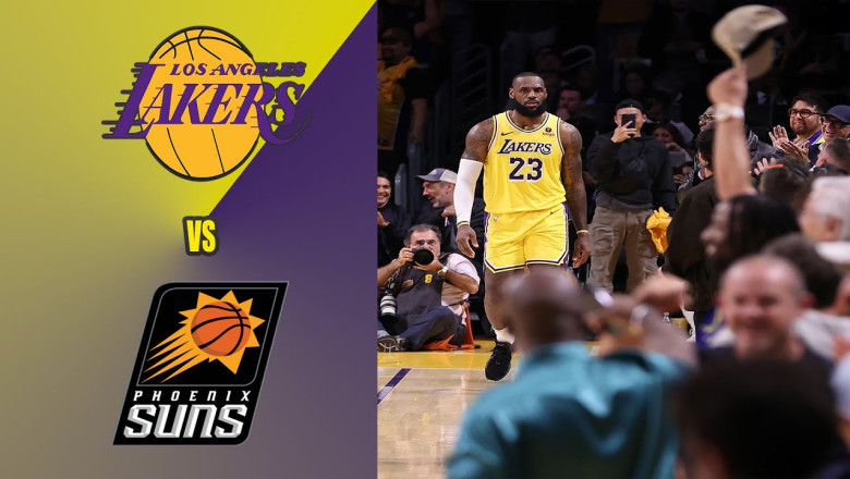 Lakers vs Suns | Lakers Highlights The Lakers faced the Suns in a thrilling matchup
