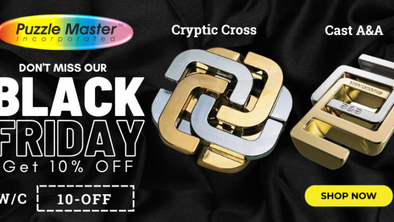 Black Friday Sale PuzzleMaster's Exclusive 10% OFF Sitewide!