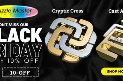 Black Friday Sale PuzzleMaster's Exclusive 10% OFF Sitewide!