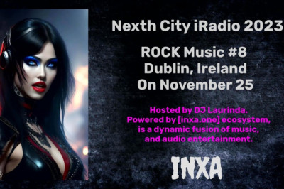 Preview | Rock night Nexth City ROCK MUSIC #8, Dublin, On November 25 with DJ Laurinda.