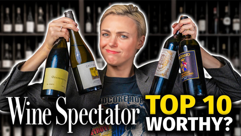 Reacting And Tasting WINE SPECTATOR Top 10 Wines Of 2023 | Nexth City