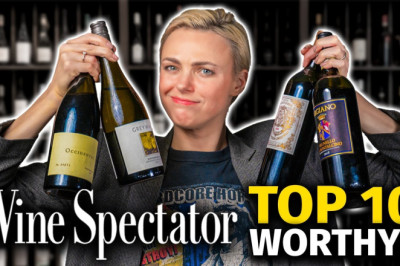 Reacting and Tasting WINE SPECTATOR Top 10 Wines of 2023