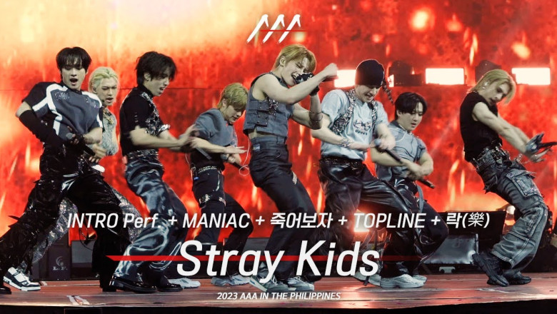 [#AAA2023] Stray Kids (스트레이 키즈) 'INTRO Perf. + MANIAC + 죽어보자 + TOPLINE + 락(樂)’ STAGE