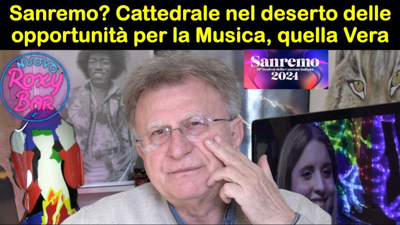 Sanremo, cattedrale metallica e luccicante nel deserto delle opportunità per la musica, quella vera