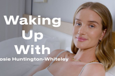 This Is Rosie Huntington-Whiteley's Morning Routine | Waking Up With | ELLE